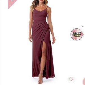 Bridesmaid Dress - Cabernet Color